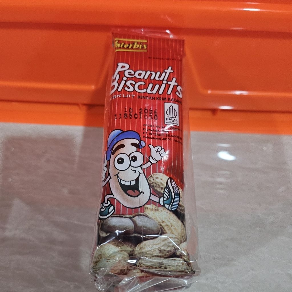 Biskuit Peanut Interbis | Biskuit Kacang Pack