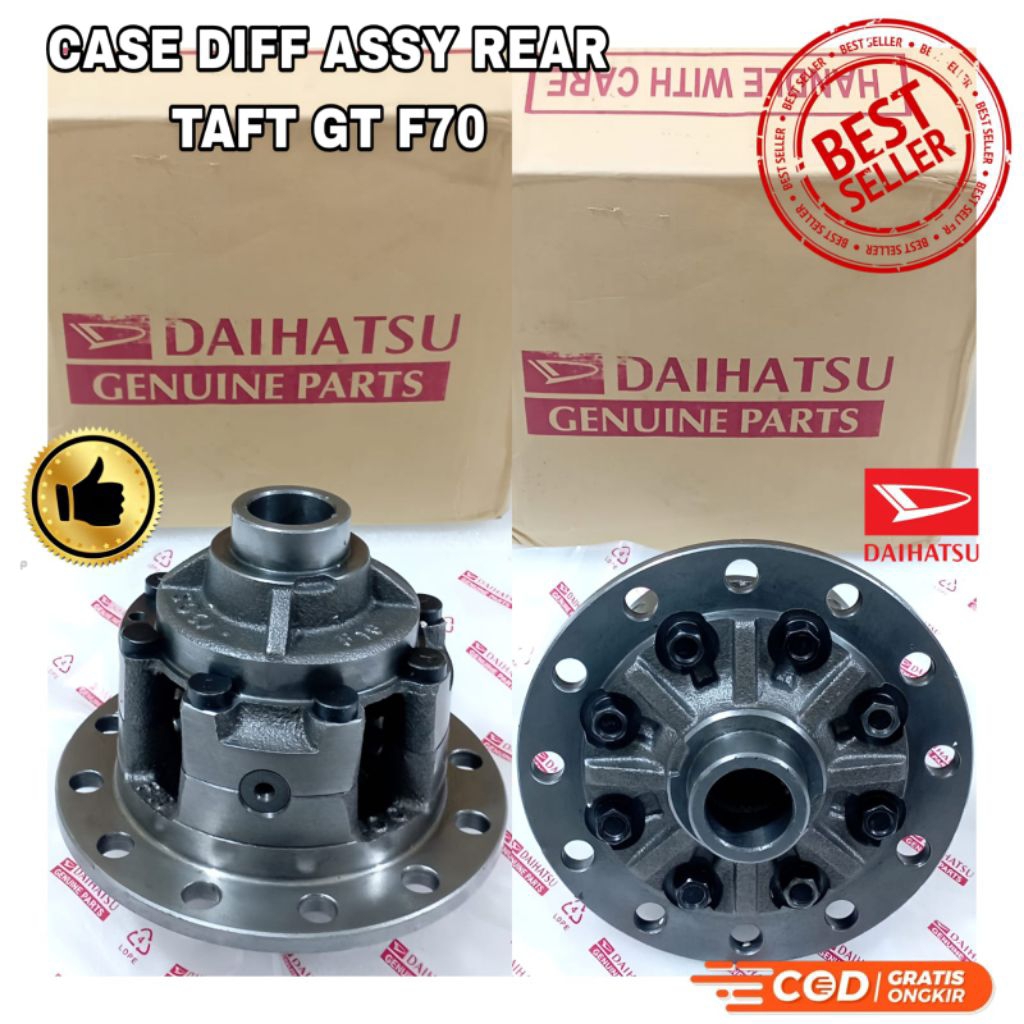 CASE DIFF ASSY TENGKORAK BATOK GARDAN BELAKANG KOMPLIT DAIHATSU TAFT GT F70 ASLI