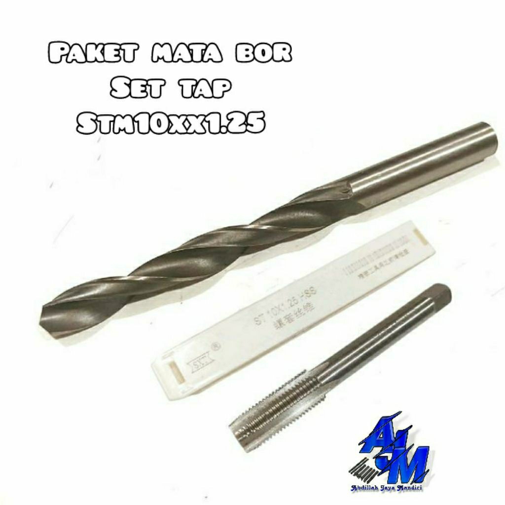 tap recoil set bor recoil m10x1.25 untuk recoil baut 14 bukan baut 10 bukan bor nachi kondisi baru -