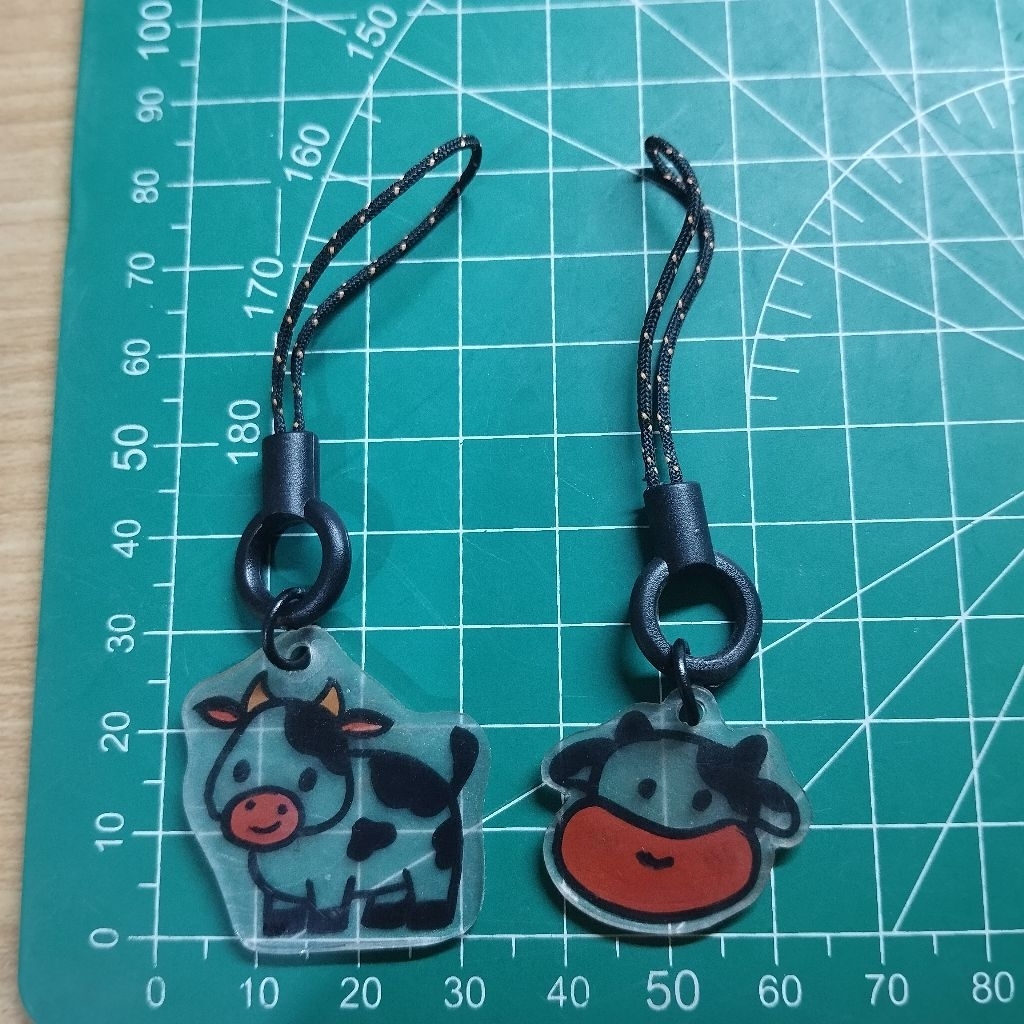 Shrink Paper Keychain