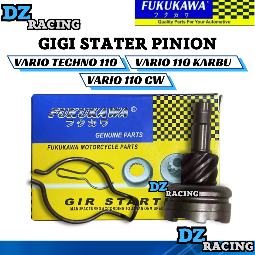 GIGI PINION Vario Techno 110 Vario 110 CW AS SELAH SELAHAN GIR STATER STARTER ORIGINAL FUKUKAWA