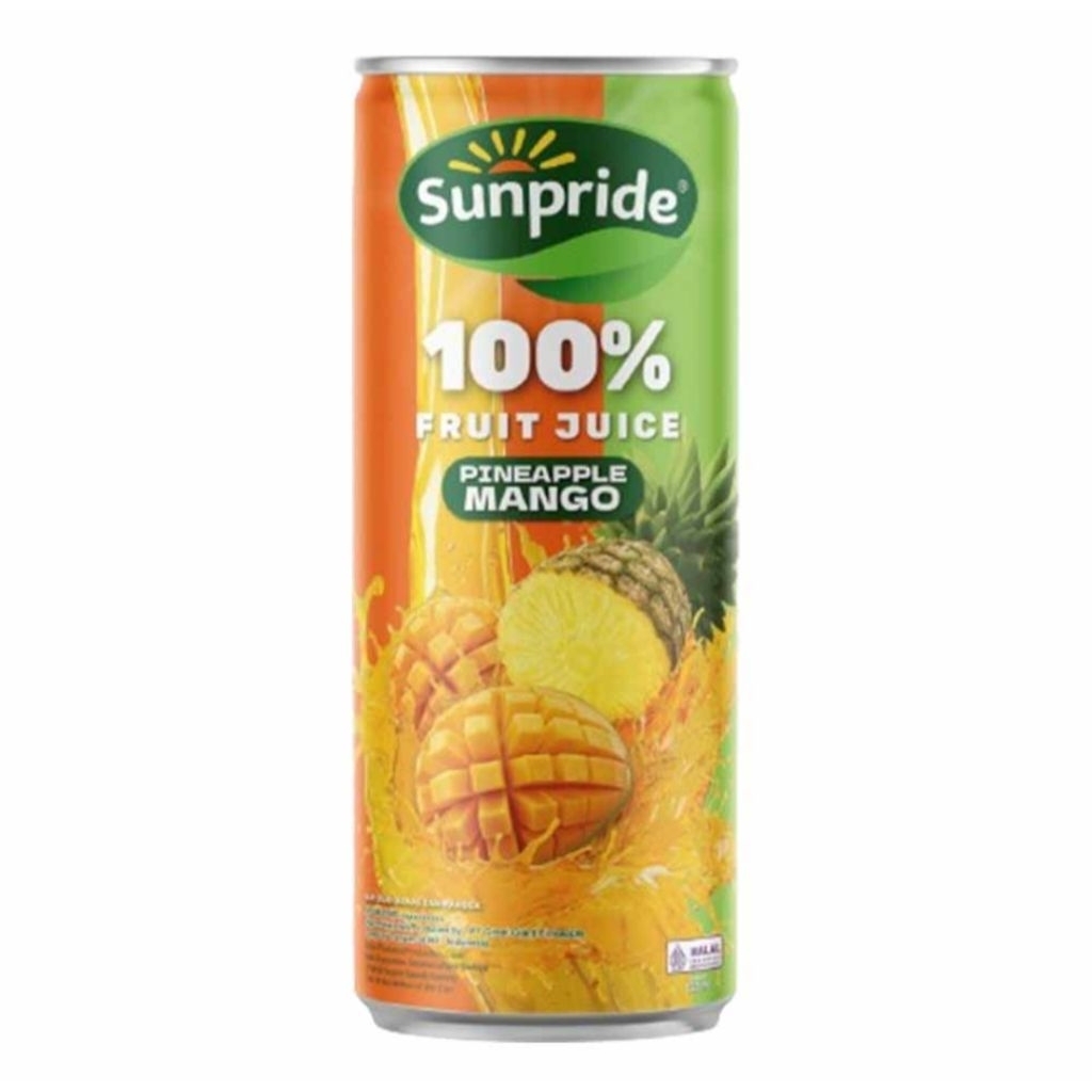 Sunpride Jus Buah Nanas Mangga Kaleng 220 ml