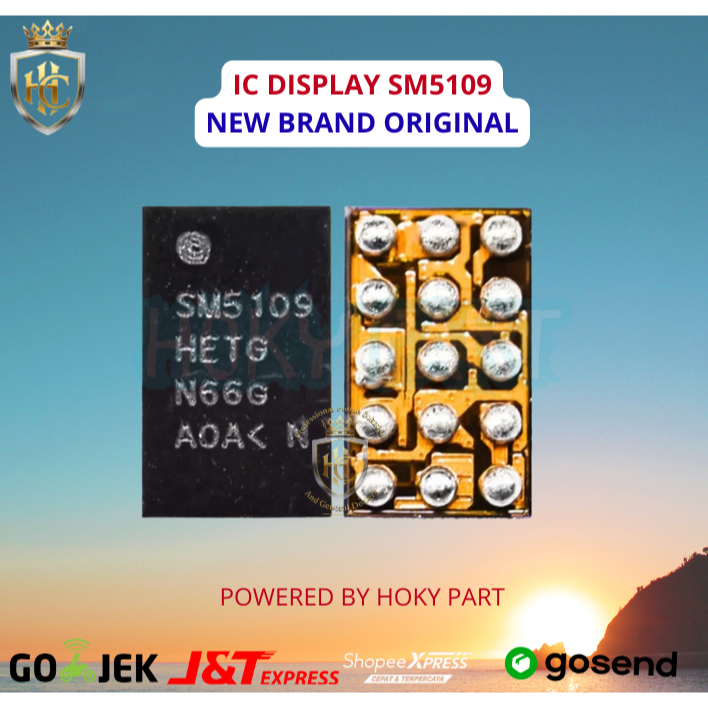 IC Display SM5109 OPPO A5S VIVO Y12 Y17 Y81 Y91 5109 Original Tested