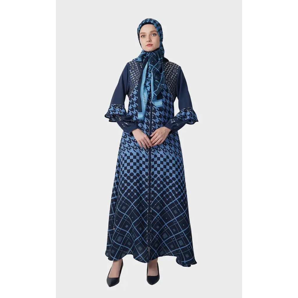 HIKMAT - A9277 Blue / Gamis Hikmat