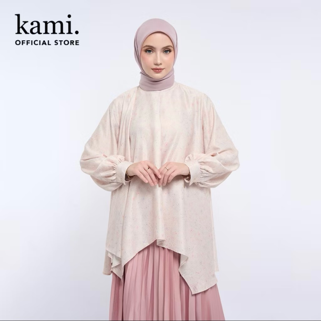 KAMI. - DANICA SELIN ASYMMETRIC TOP MACAROON