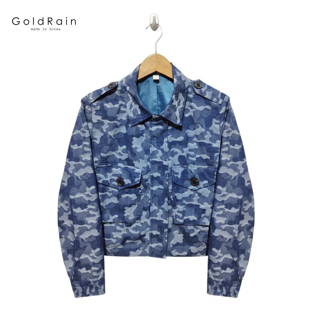 Jaket Wanita Style Army Crop Top Kekinian Original Murah