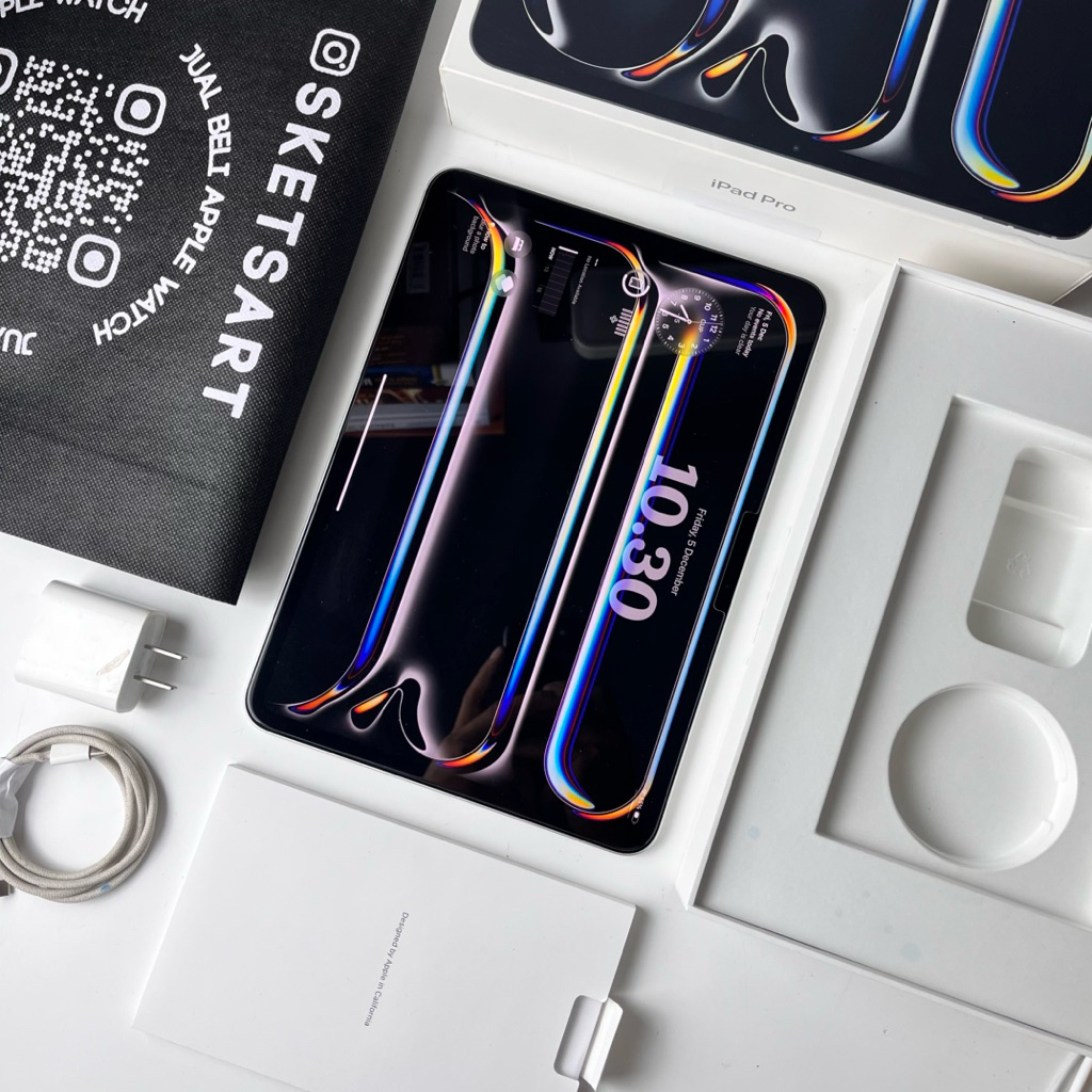 iPad Pro M4 11 inch 256gb Silver Wifi Battery 100%