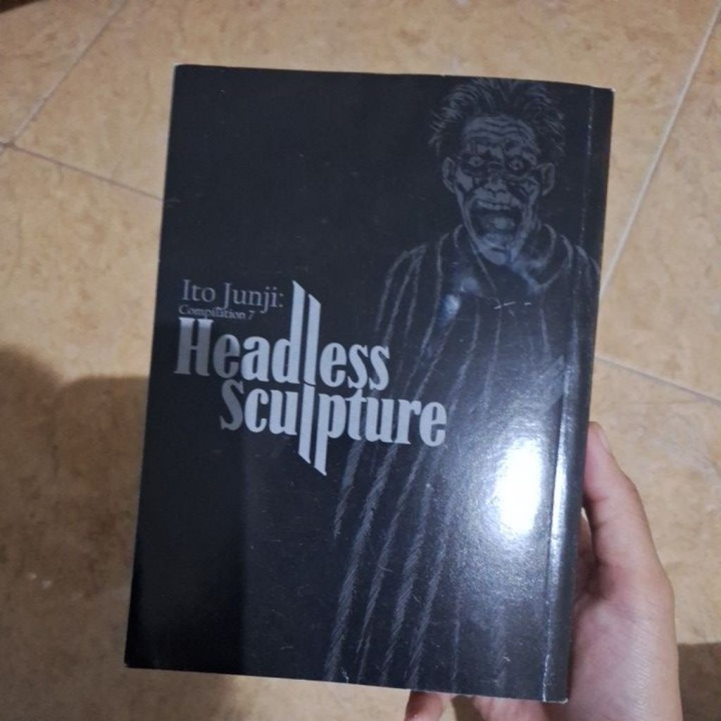 preloved komik ito junji compilation 7 headless sculpture