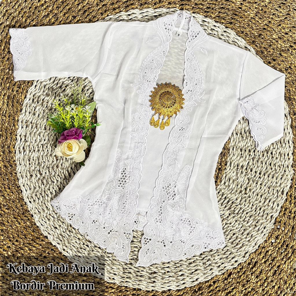 Kebaya Jadi Bordir Anak Terbaru | Kebaya Anak | Kebaya Bali | Kebaya Jadi Bali | Kebaya Putih | Keba