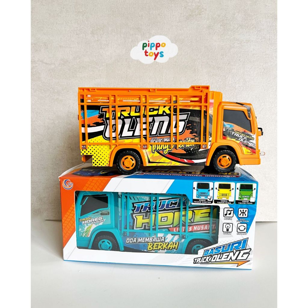 Mainan Anak Mobil-Mobilan Mainan Truk Oleng ada lampu dan musik | mainan anak murah | mainan anak tr
