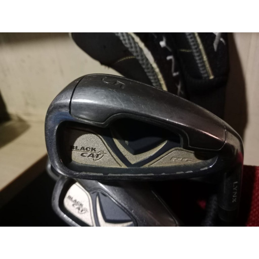 Jual Stick Golf Second Iron 5 Lynx Tour USA Black Cat