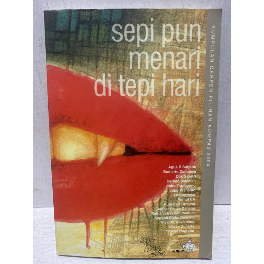 Buku Original SEPI PUN MENARI DI TEPI HARI