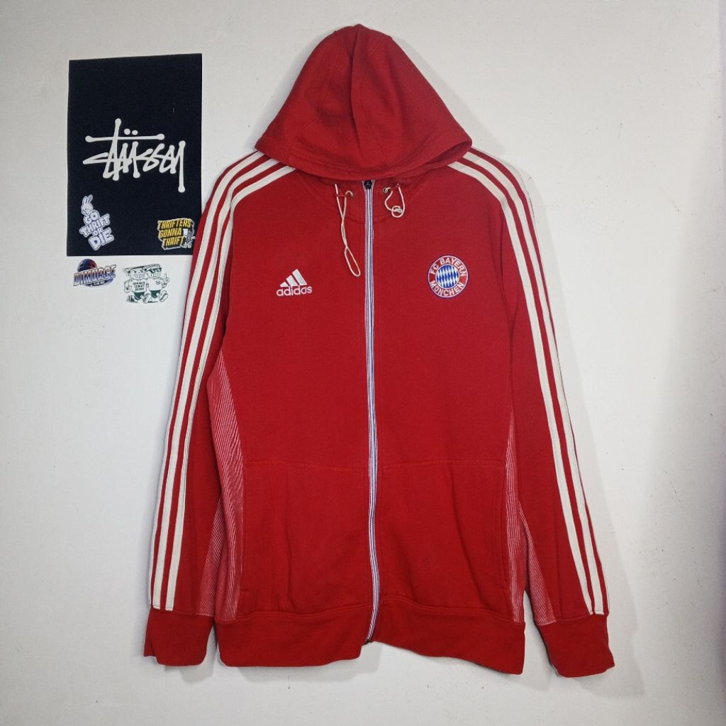 Hoodie Zipper Adidas FC Bayern Munchen