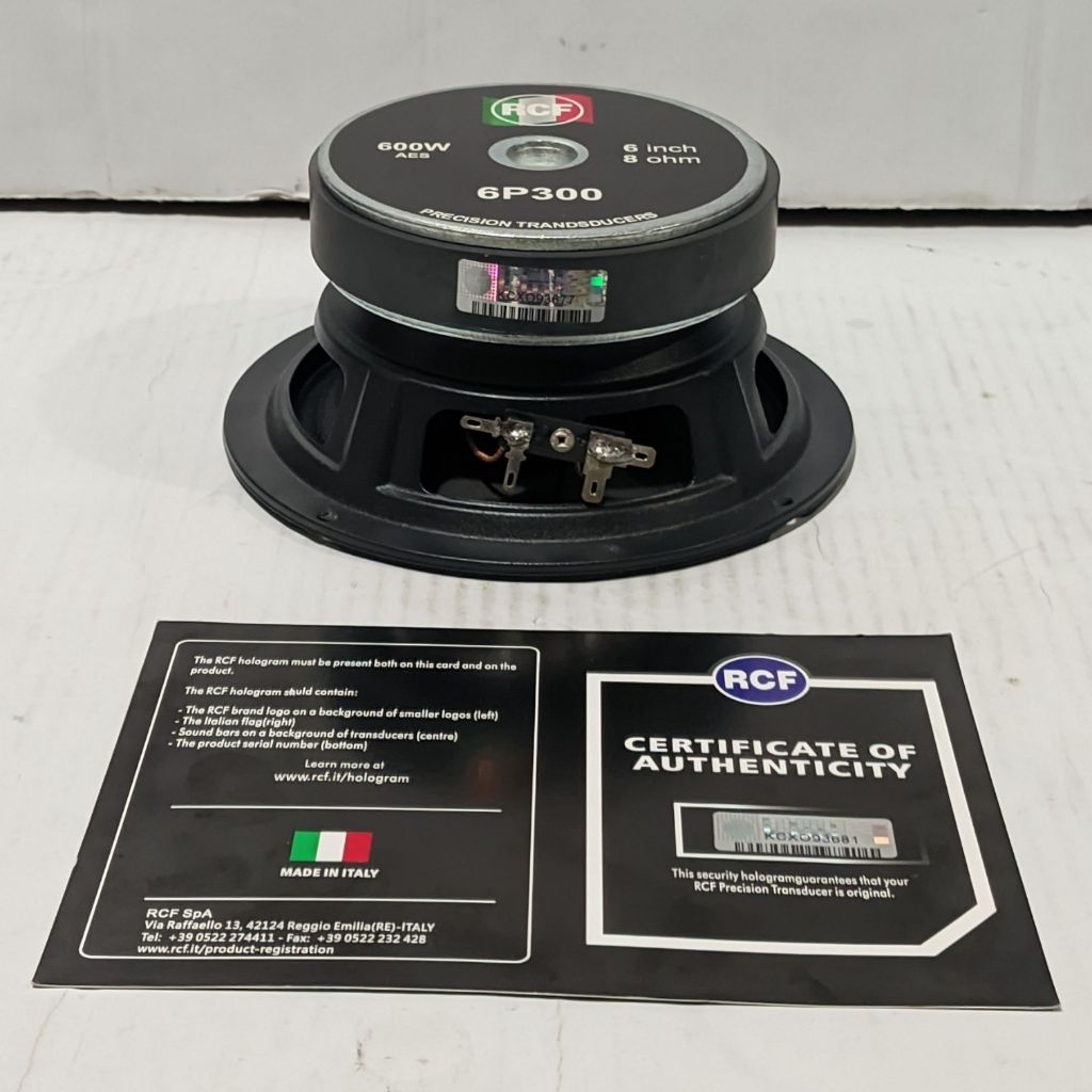 speaker 6 inch RCF 6P300 ITALY ORIGINAL/speaker 6 inch rcf 6p300 original