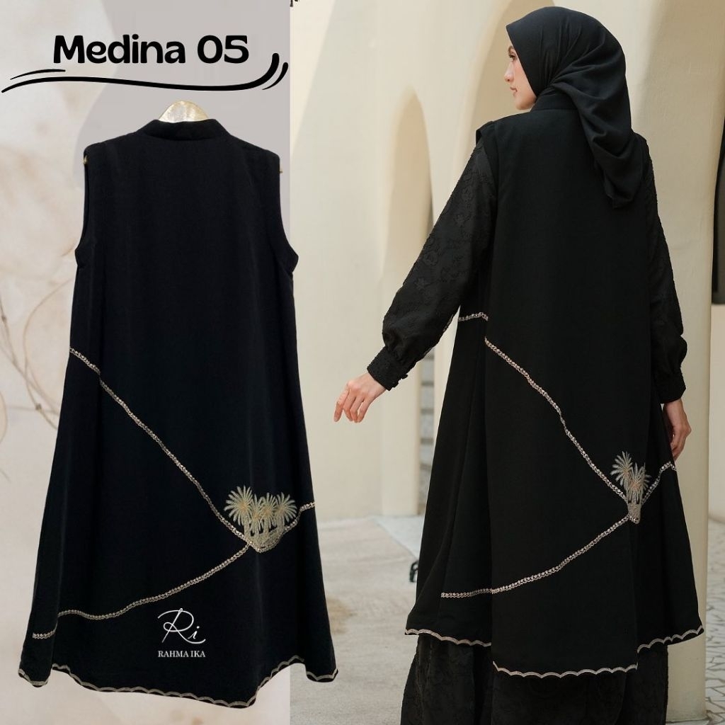 Set Inner outer vest kurma | Jetblack premium