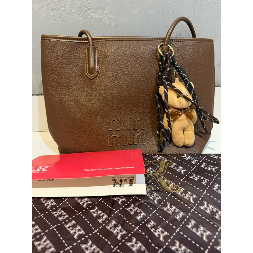 Tas kulit asli dupe MiuMiu