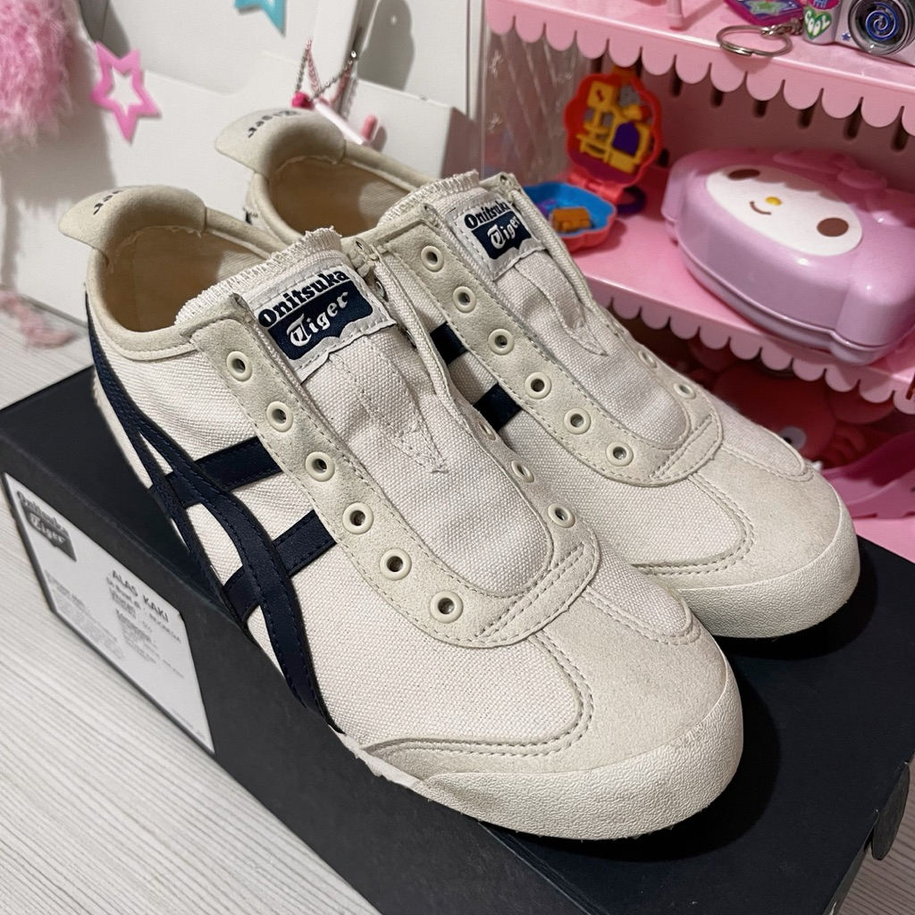 sepatu | onitsuka tiger mexico 66 slip-on (birch/midnight) jp japan