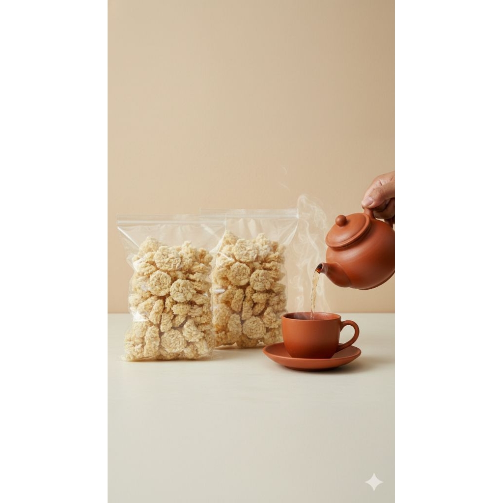 rengginang matang rasa terasi asli wonosobo rengginang kecil rengginang koin