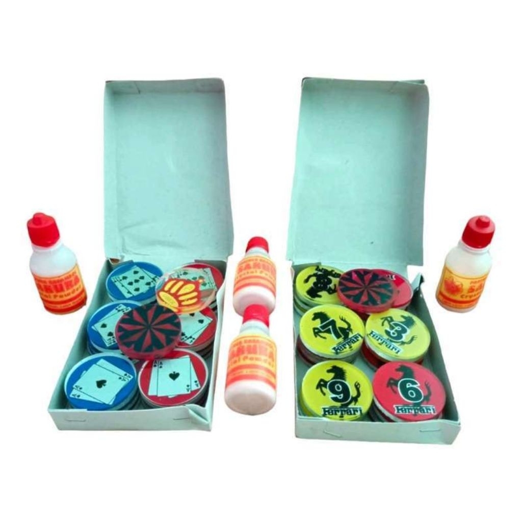 Biji Koin Karambol 1 Set+ crystal