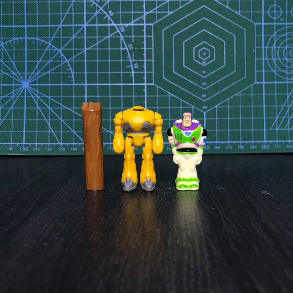 Zyclops & Buzz Lightyear Minifigure Disney Pixar Rare [PRELOVED]