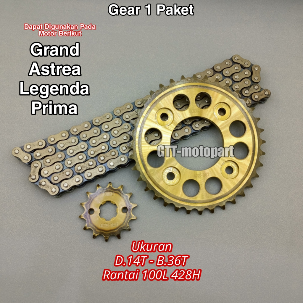 Gear Gir Set Paket Astrea Grand Girset Astrea gearset Astrea gear grand