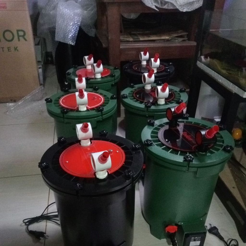 Filter Canister DIY 8 inch dan 10 inch (replika model fluval FX)