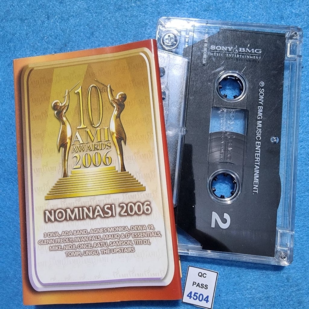 Kaset pita Kompilasi AMI Awards Nominasi 2006 / The Upstairs Samsons Once