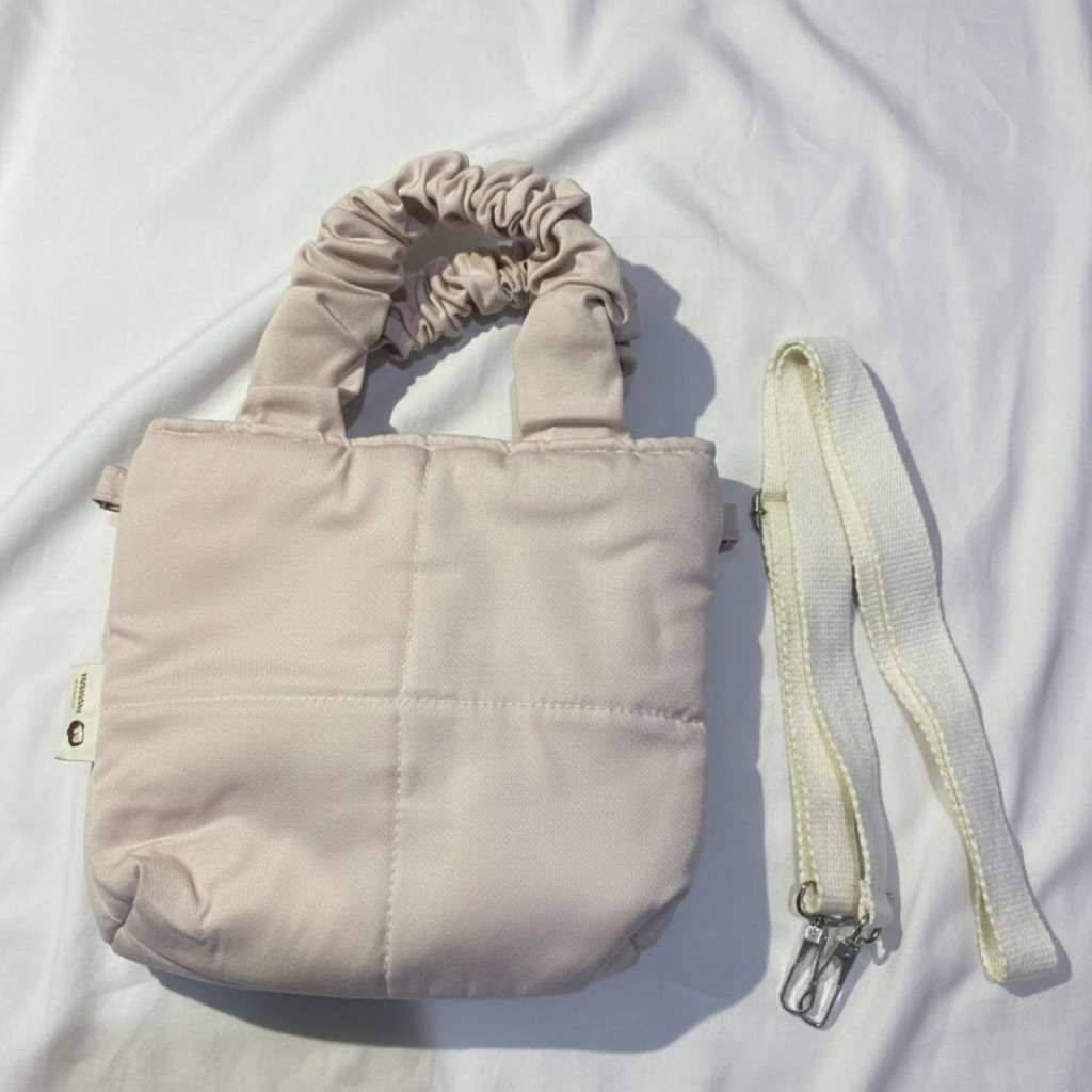 [PRELOVED SCRUNCHIE BAG – MACRAME STRAPBAG] TAS WANITA SLEMPANG