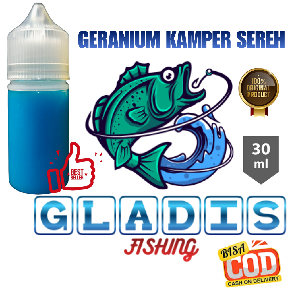 Essen Aroma Geranium Kamper Sereh Umpan Mancing Gacor