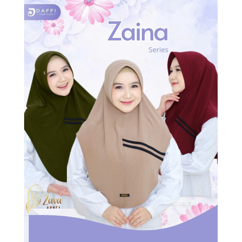ZAINA DAFFI HIJAB SIMPEL DAILY JILBAB