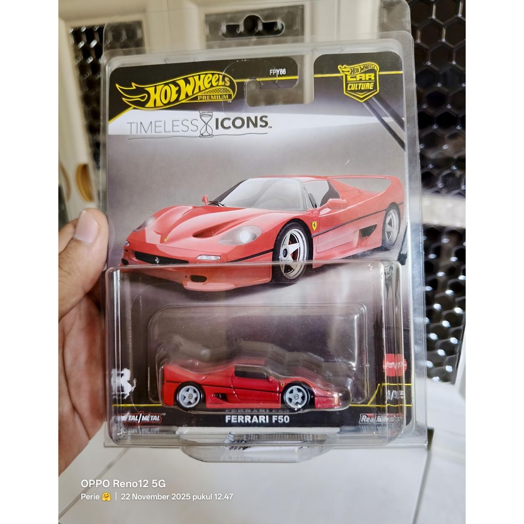 Hot Wheels Premium Ferrari F50 Freeprotec
