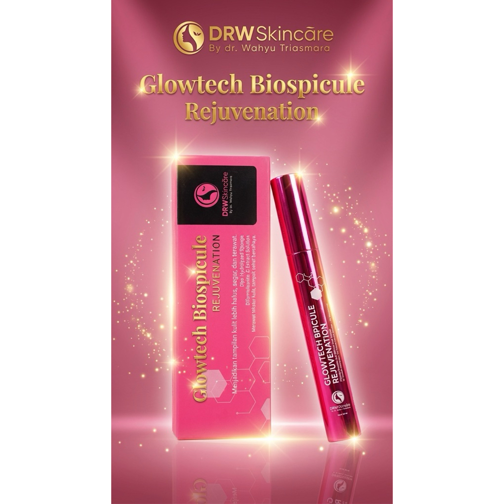 Drw Skincare Glowtech Spicule Rejuvenation / Serum Scar, Serum Bopeng Ampuh ORI