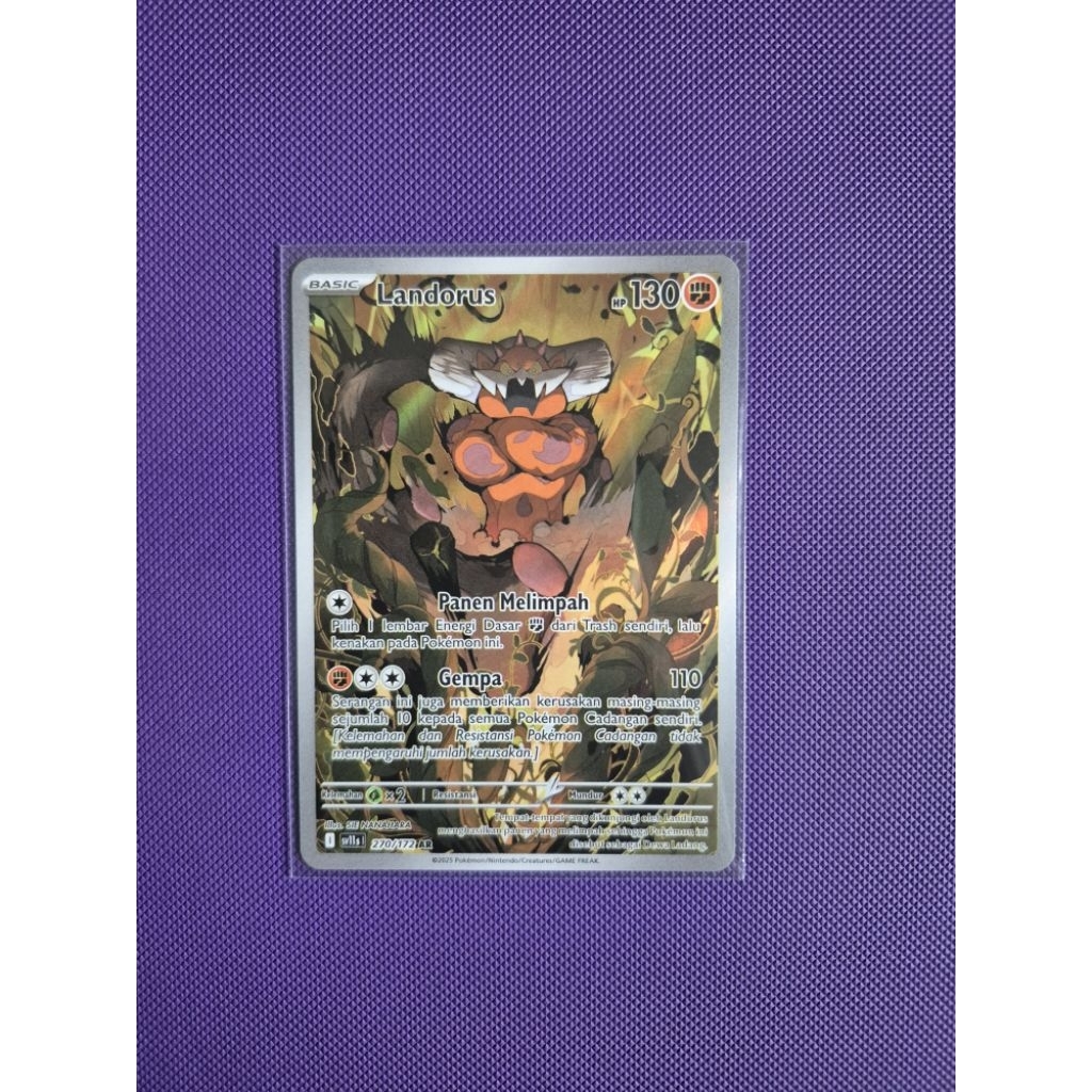 Kartu Pokemon Landorus AR 270/172