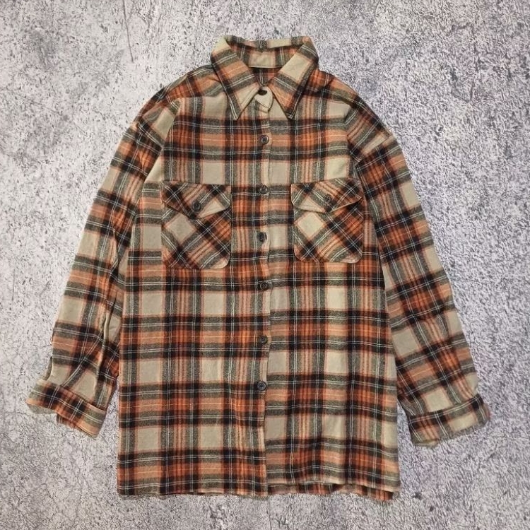 Kemeja Flanel wool
