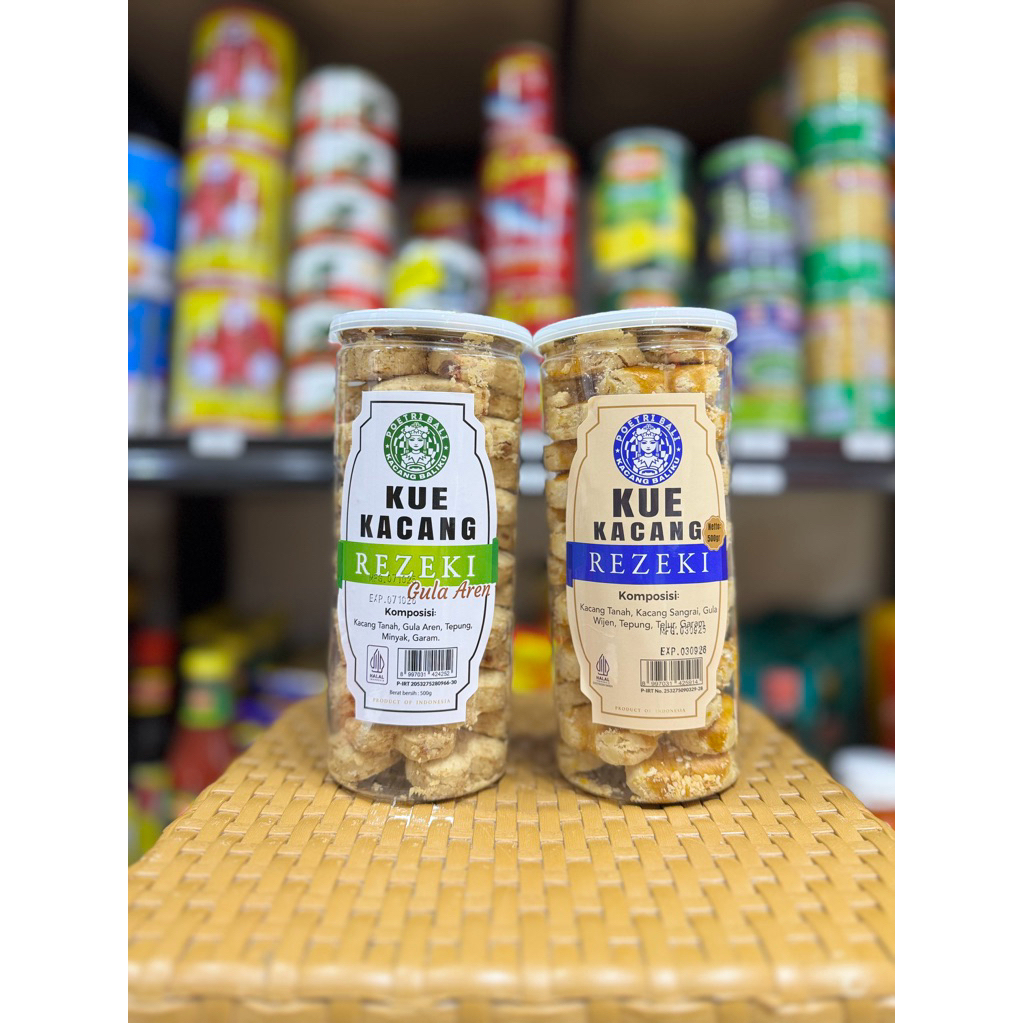 Kue Kacang Rezeki Poetri Bali Makanan Ringan Gurih Renyah