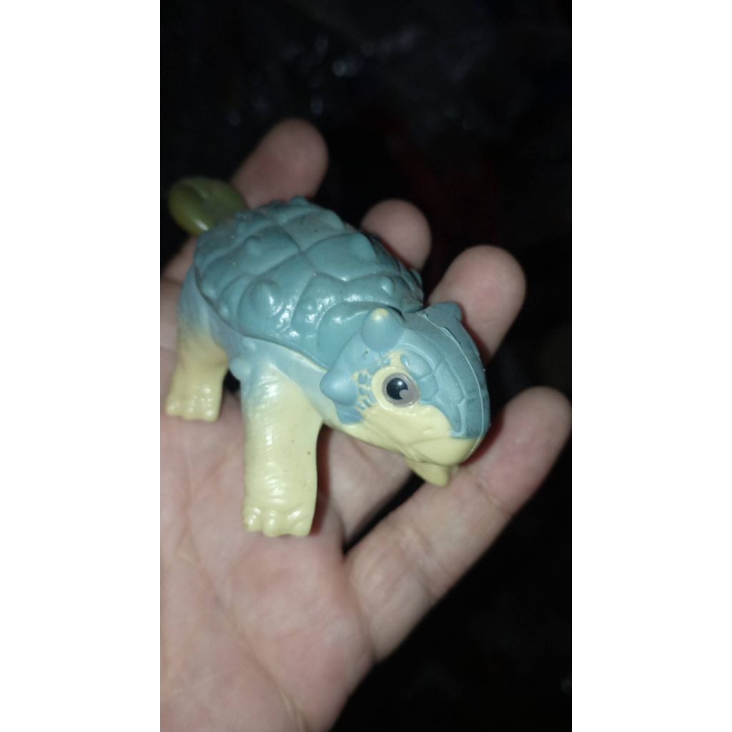 miniatur figure dinosaurus ankilosaurus jurassic park jurassic world happy meal