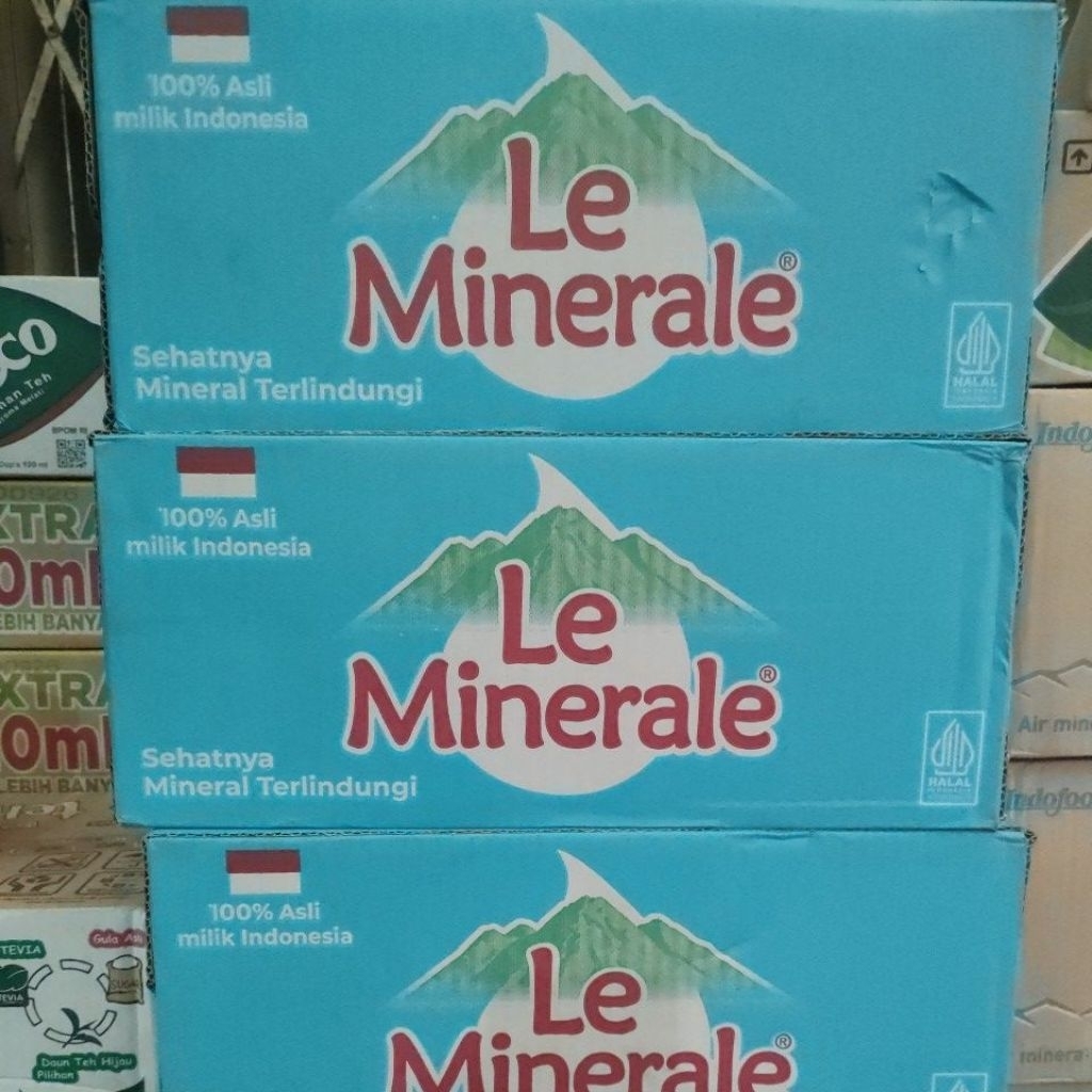 lemineral botol mini 330ml