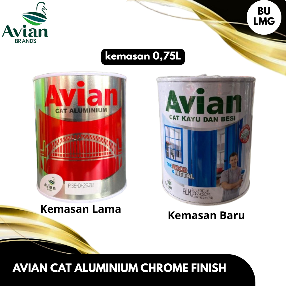Cat Aluminium Avian 1Kg || Bron Aluminium Avian 0,75L || Bron Perak Avian