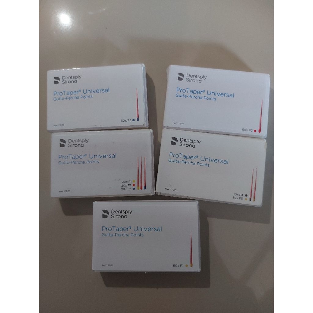 Gutta percha point protaper universal Dentsply sirona original