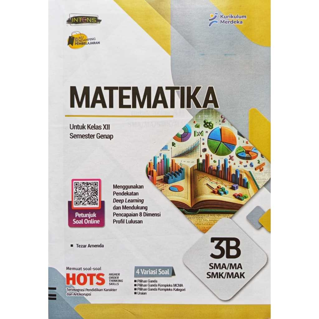 BUKU LKS MATEMATIKA SMA/MA/SMK KELAS 12 SEMESTER 2 KURIKULUM MERDEKA 2025-2026 ZAMRUD