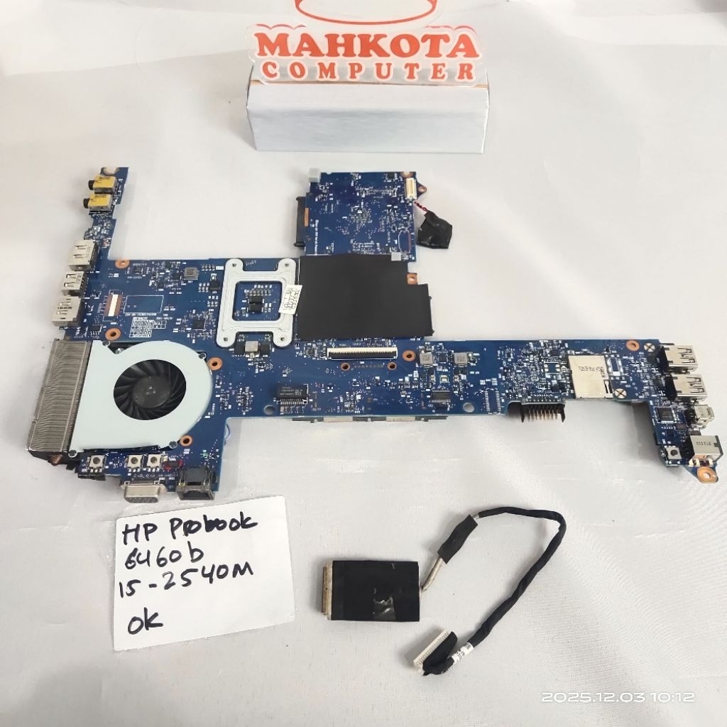 Motherboard Mainboard Laptop HP Probook Core i5 2540M / i7 2640M / Mobo laptop