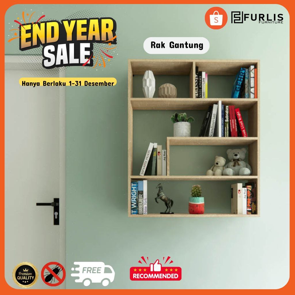 Rak Gantung Rak Dinding Rak Hiasan Dinding Rak Buku Rak Dinding Minimalis Rak Serbaguna Rak Kotak Ra