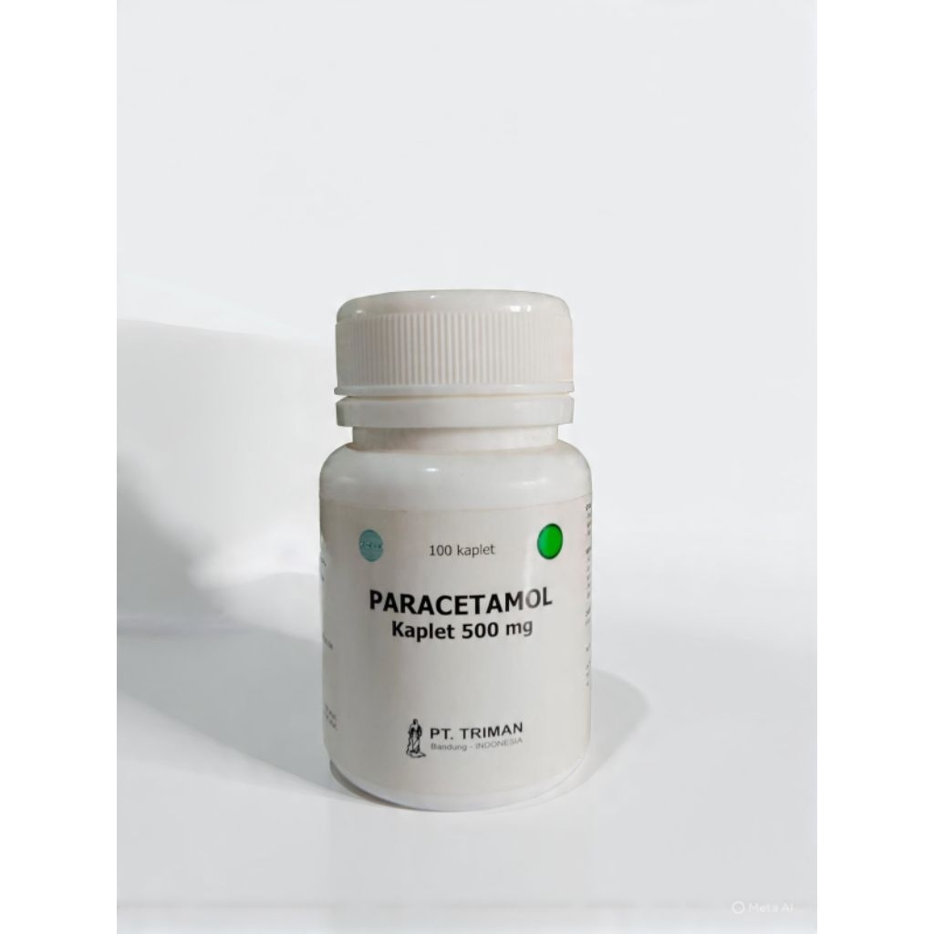 Paracetamol Triman 500 Mg Botol 100Kaplet