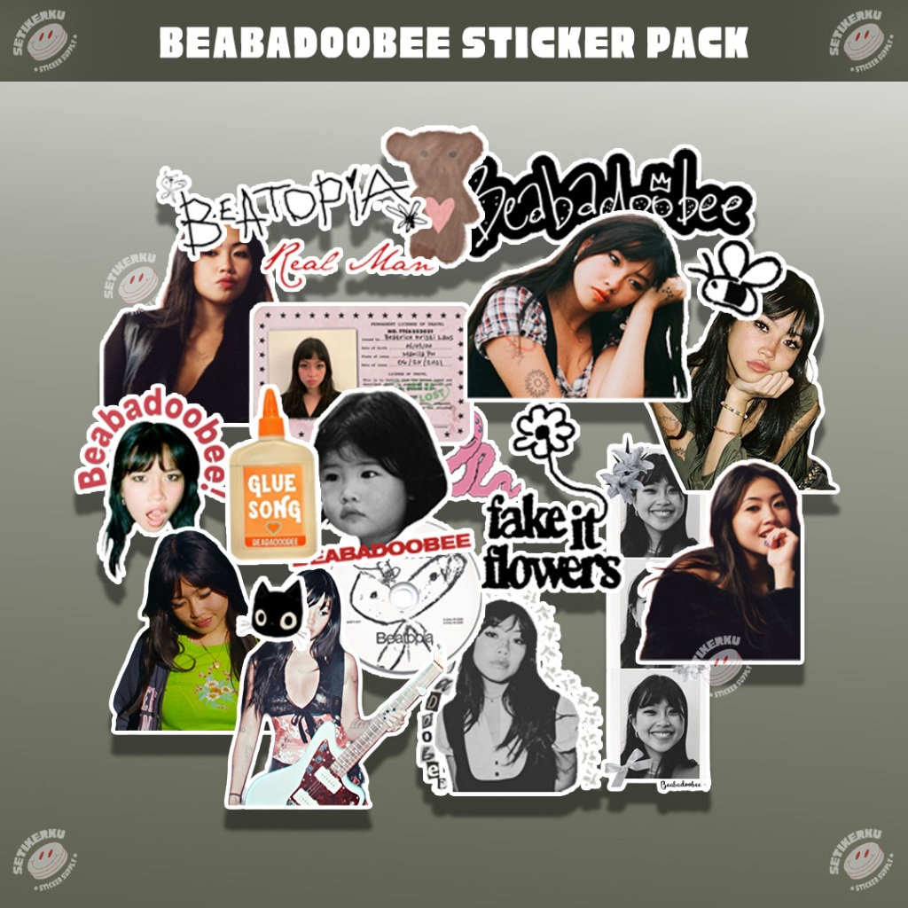 21pcs BEABADOOBEE Sticker Pack | stiker beabadoobee aesthetic