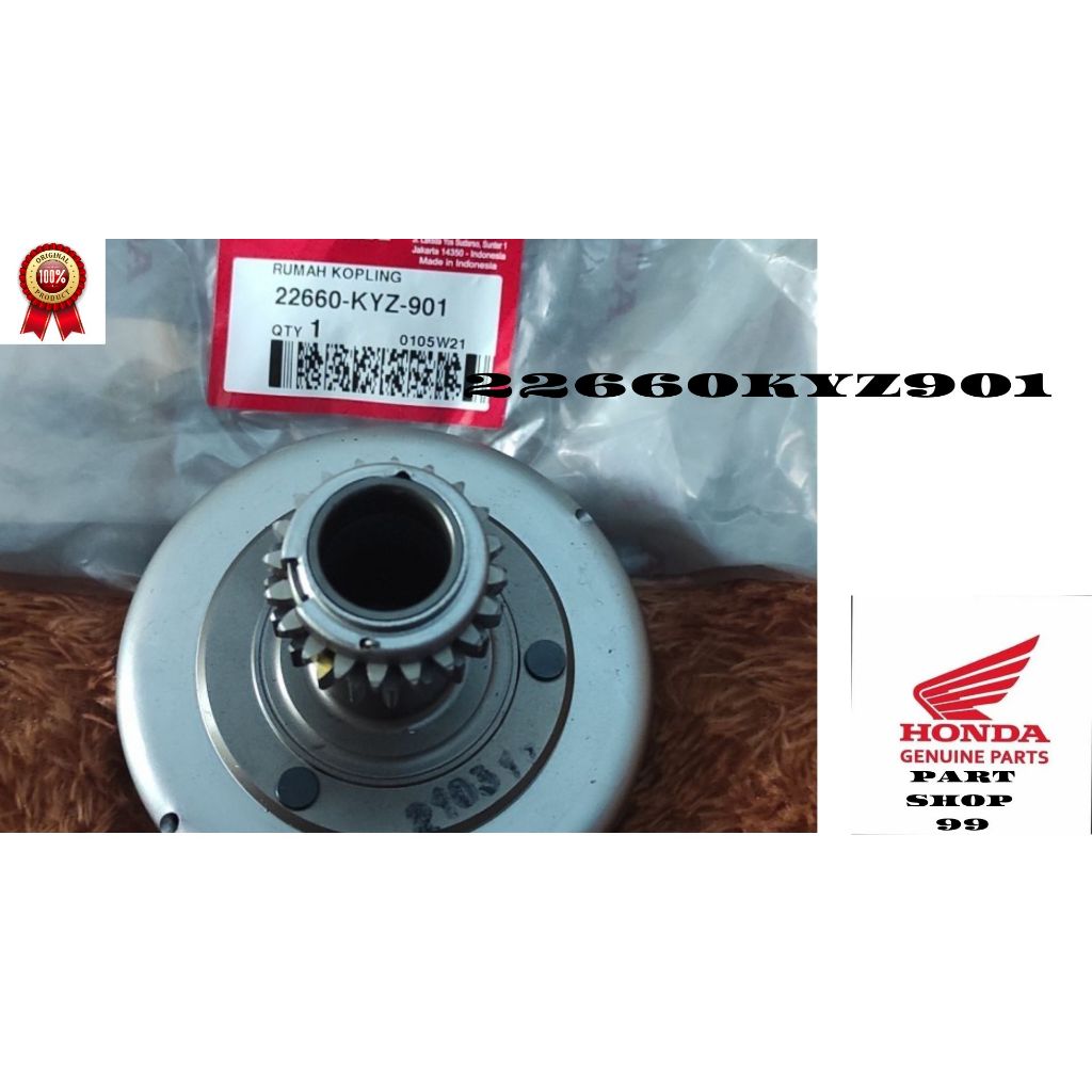 ORI-Mangkok Ganda / Rumah Kopling Honda Supra X 125 FI 22660KYZ901