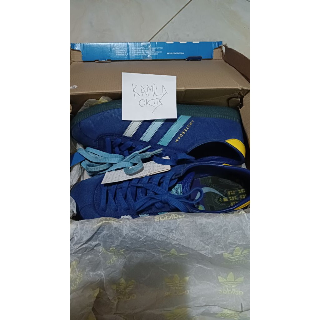 Adidas Amsterdam blue