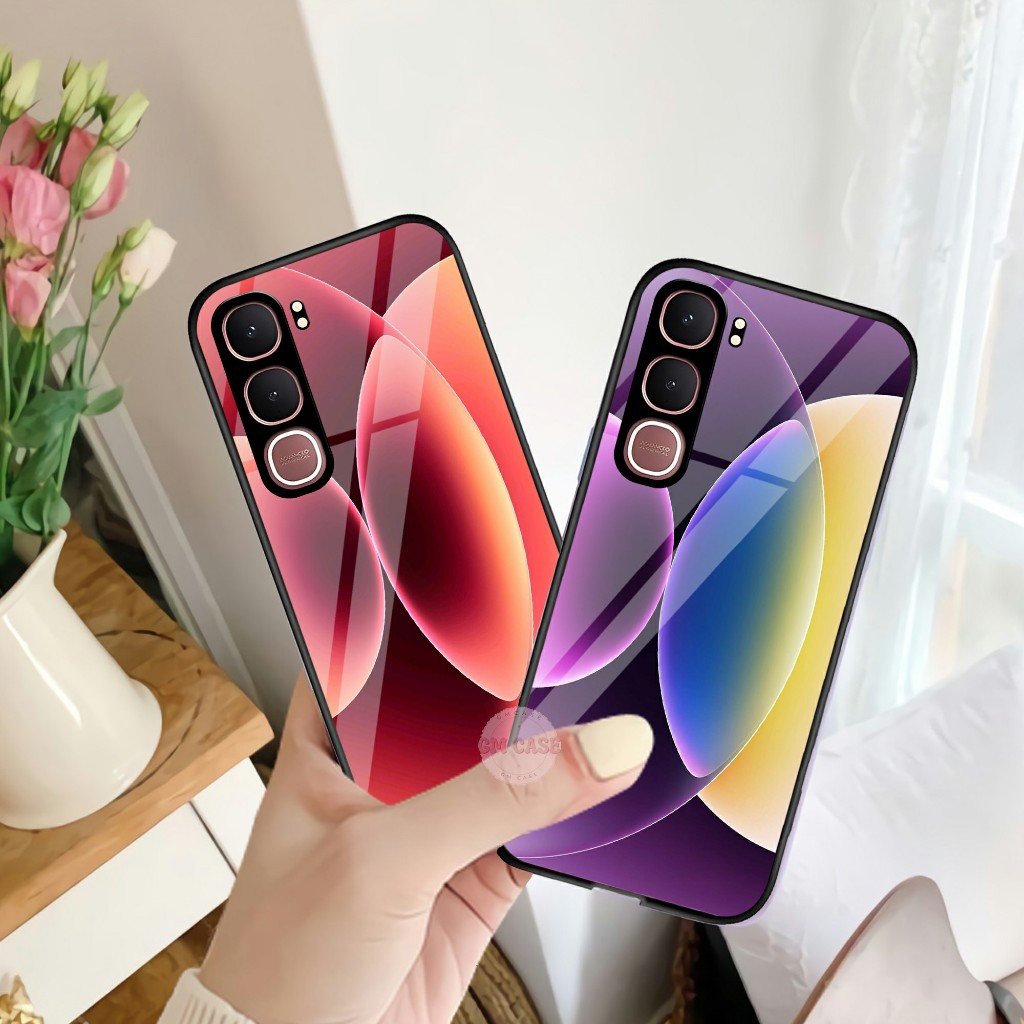 Softcase kaca VIVO Y21d TERBARU - Casing Hp VIVO Y21d - Casing Handphone -  U 635