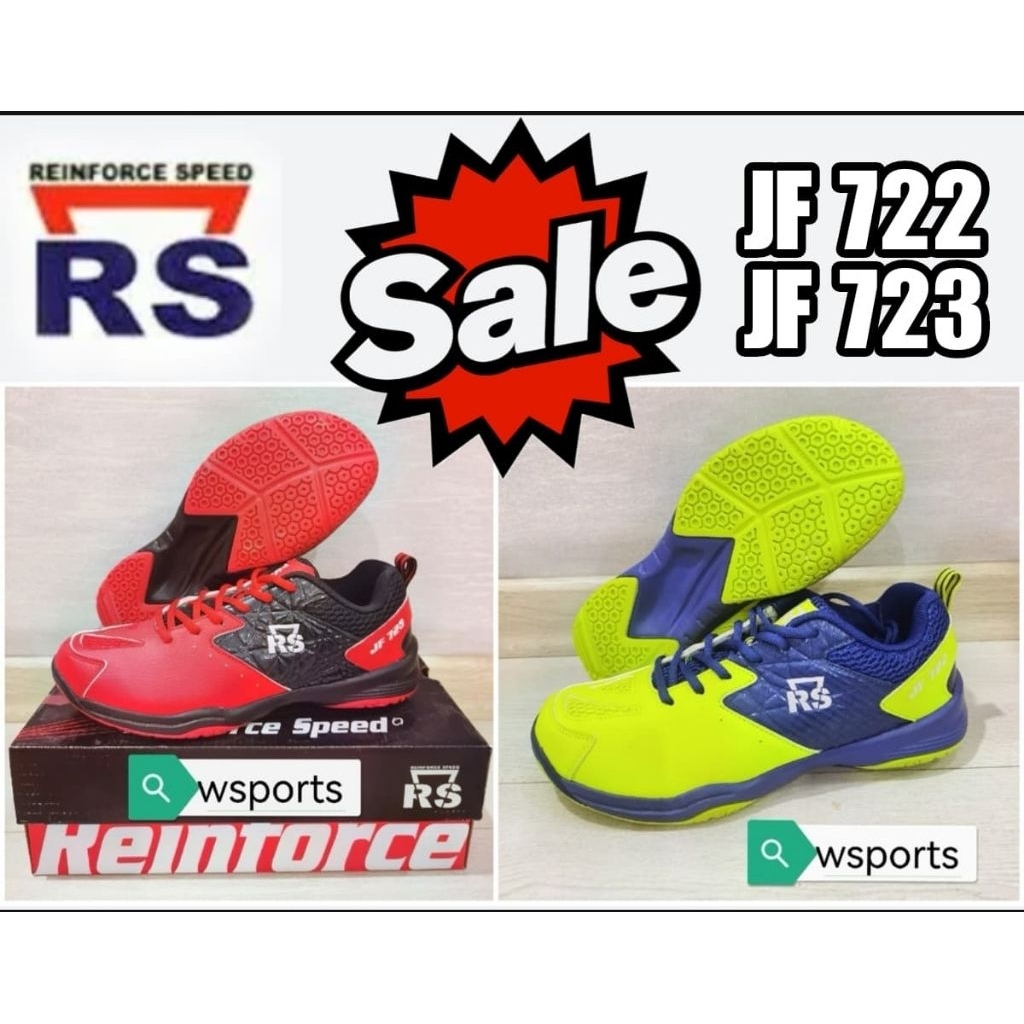 Sepatu Badminton RS JF 722 723 Original