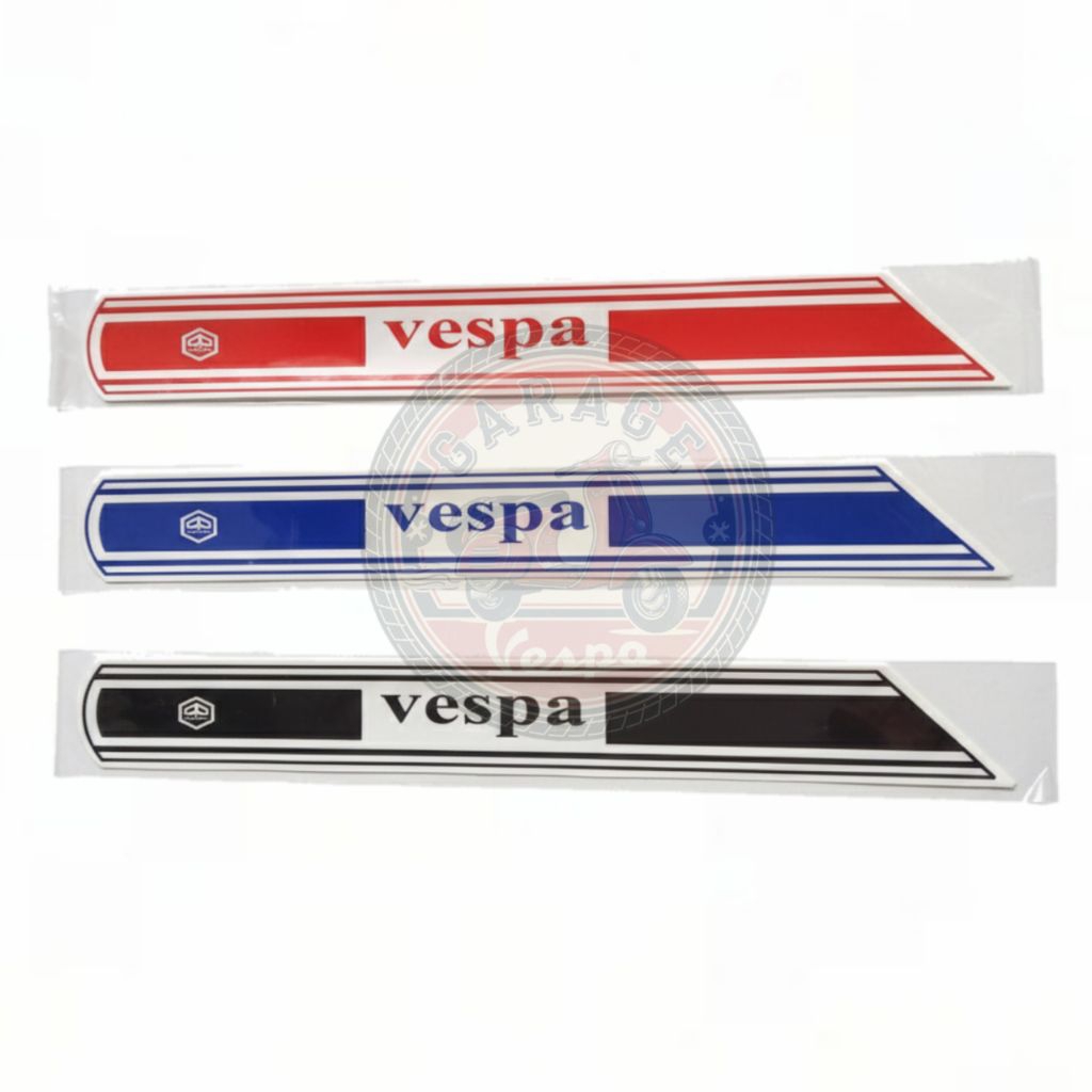 Stiker vespa px garage vespa