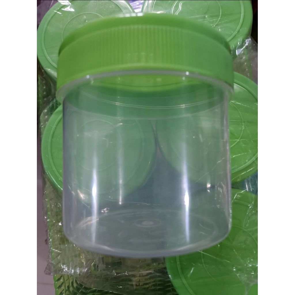 Set toples kue dengan nampan cantik / Set toples plastik aneka warna